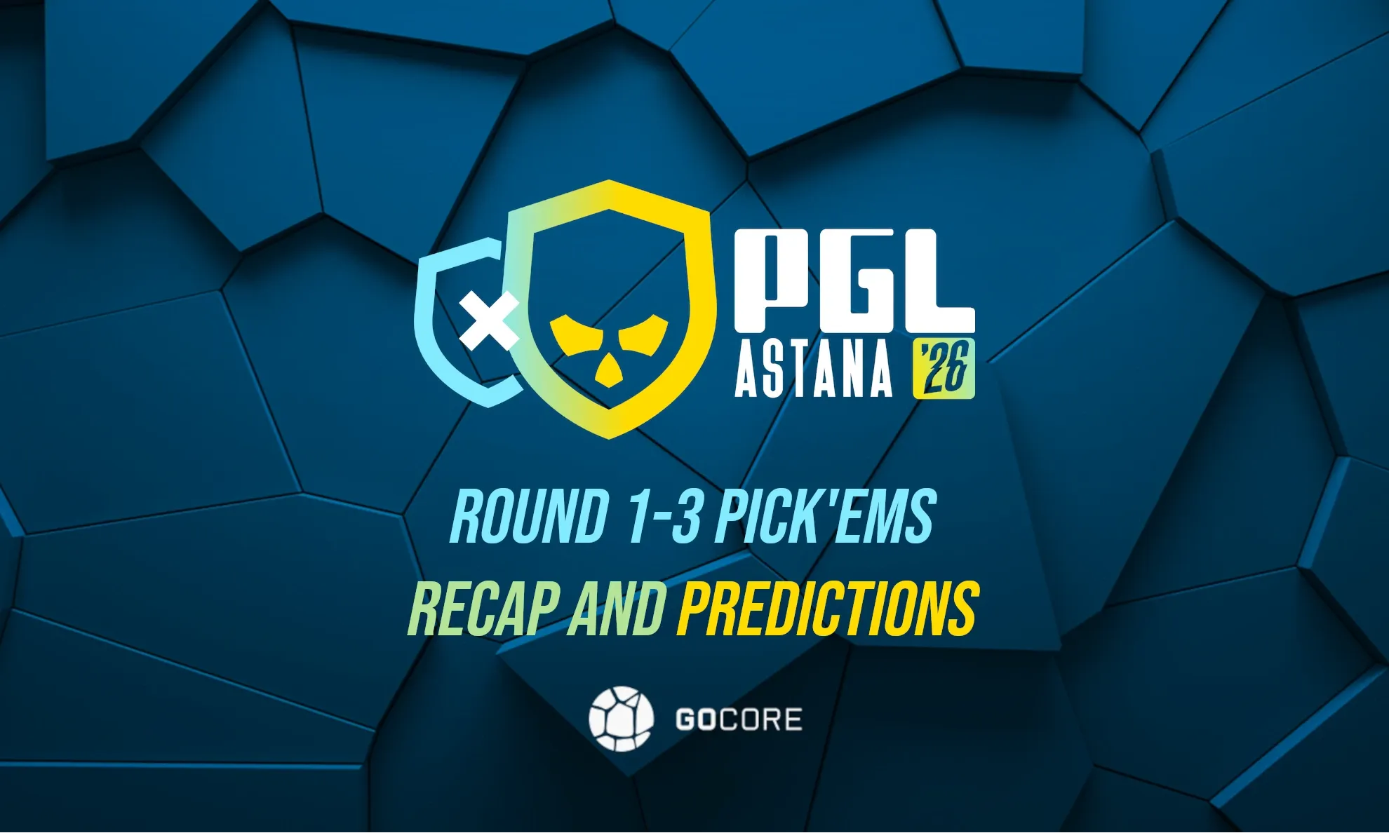 9z's flawless 3-0 Swiss run has rewritten the PGL Astana 2026 narrative. Here's how the Gocore Pick'ems played out across three rounds and what Round 4 has in store.
