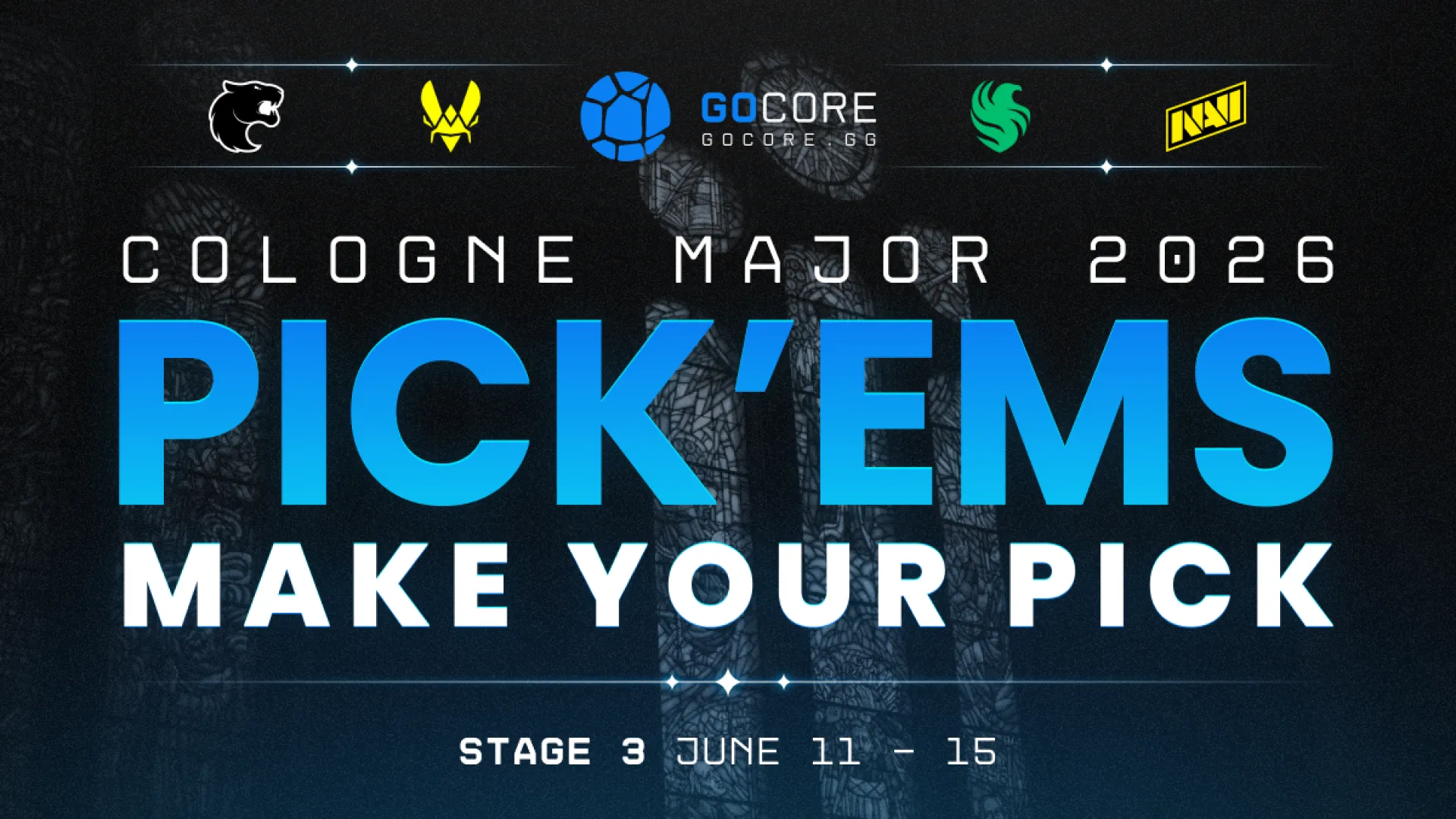 Stage 3 of the IEM Cologne Major is here, and every remaining team has already earned their place. Here is how to navigate your Pick'ems for the most important Swiss round yet.