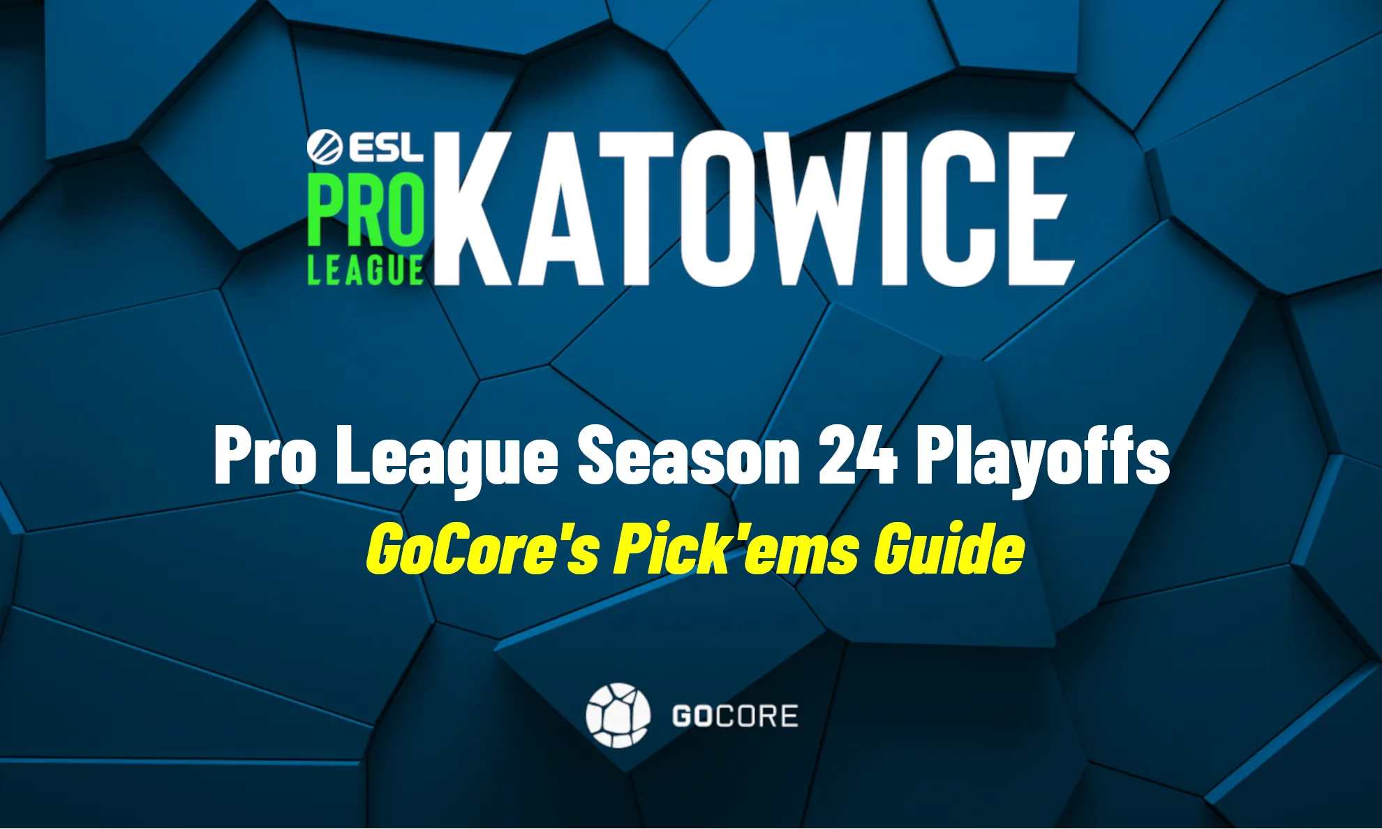 Eight teams. Single elimination. One shot each. The ESL Pro League Season 24 playoffs open in the Spodek Arena, and these are the four quarterfinal picks we are locking in on GoCore.